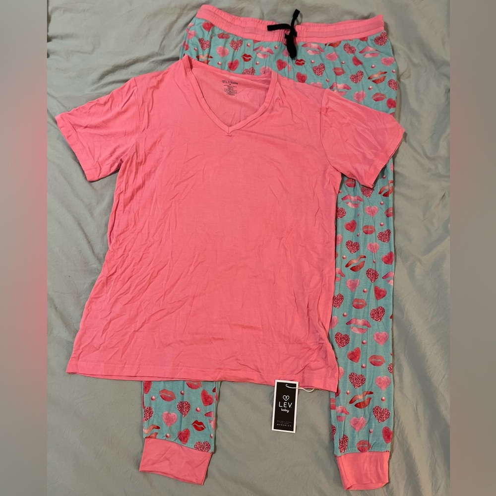 NWT Lev Baby, Mama Loungewear Pajama Set